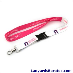La sublimación sirve para hacer los lanyards degradados en colores.